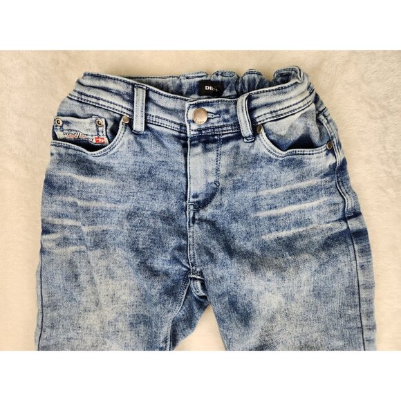 Diesel Kids Youth Boys Blue Jogger Pants Size 10 Stretchy Waist - Picture 2 of 15